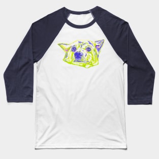 Keeshond Baseball T-Shirt